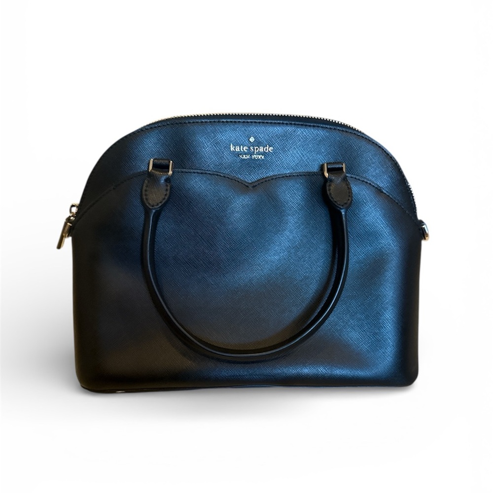 Kate Spade Medium Dome Black Satchel